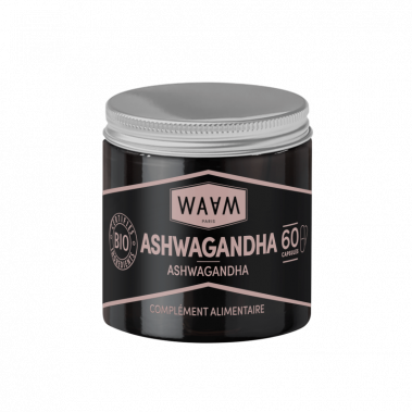 Gélules d'Ashwagandha - Favorise le sommeil | WAAM Cosmetics