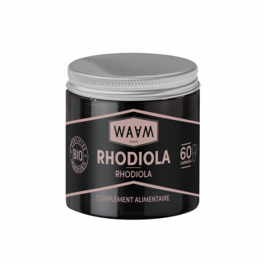 Gélules de Rhodiola - Anti-fatigue | WAAM Cosmetics