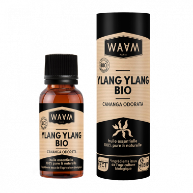 Huile Essentielle d'Ylang Ylang BIO | WAAM cosmetics