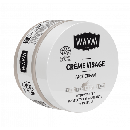 Organic moisturising face cream