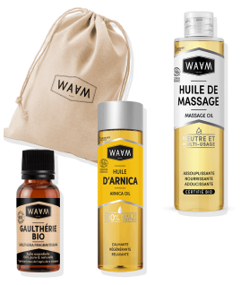 Muscle massage oil kit