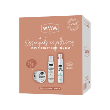 Coffret Essentiels Capillaires BIO - WAAM cosmetics