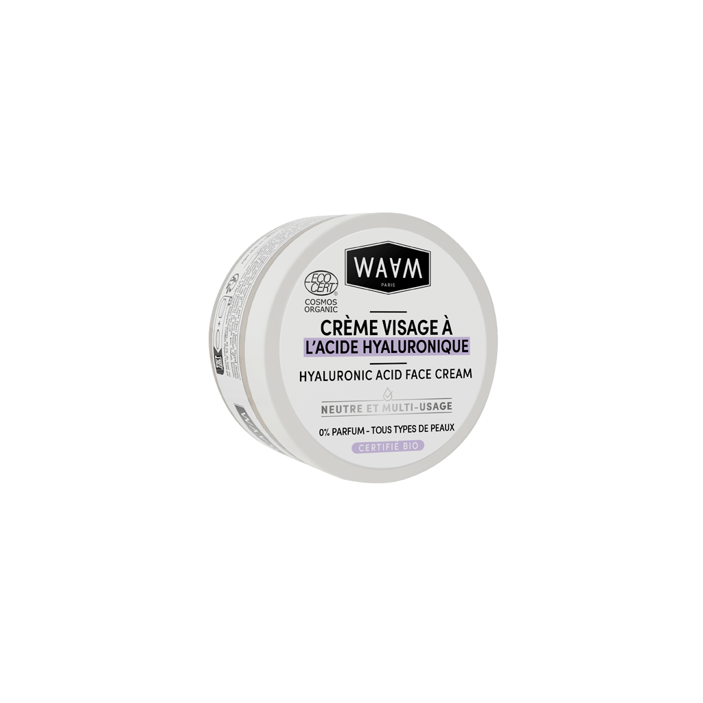 Organic Moisturising Face Cream 100ml - WAAM Cosmetics