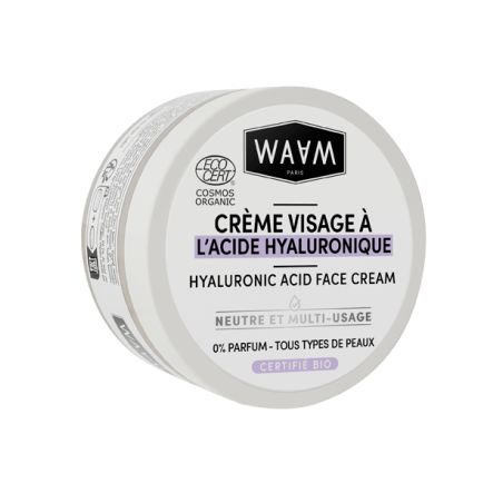 Crème Visage BIO à l'acide hyaluronique