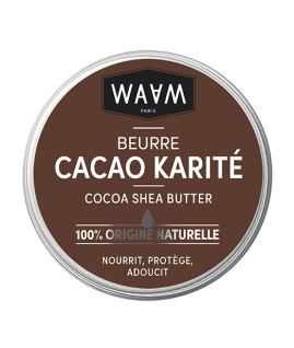 Beurre de Cacao Karité BIO | WAAM Cosmetics