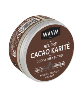 Beurre de Cacao Karité BIO | WAAM Cosmetics