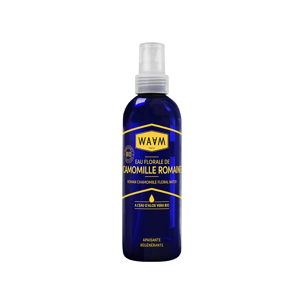 Organic Roman Chamomile Floral Water - With Aloe Vera Water - Soothing, Regenerating | WAAM Cosmetics