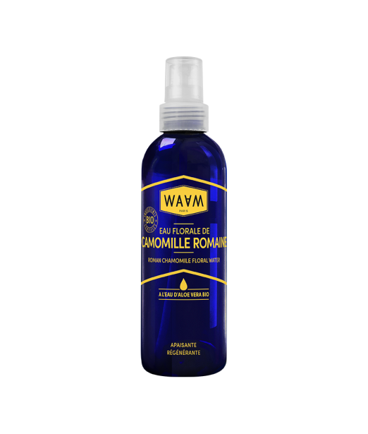 Organic Roman Chamomile Floral Water - With Aloe Vera Water - Soothing, Regenerating | WAAM Cosmetics