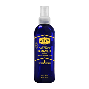 Organic Hamamelis Floral Water - With Aloe Vera Water - Toning, Purifying | WAAM Cosmetics