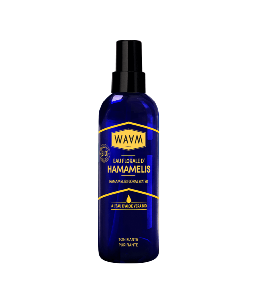 Organic Hamamelis Floral Water - With Aloe Vera Water - Toning, Purifying | WAAM Cosmetics