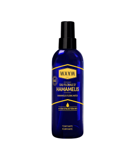 Organic Hamamelis Floral Water - With Aloe Vera Water - Toning, Purifying | WAAM Cosmetics