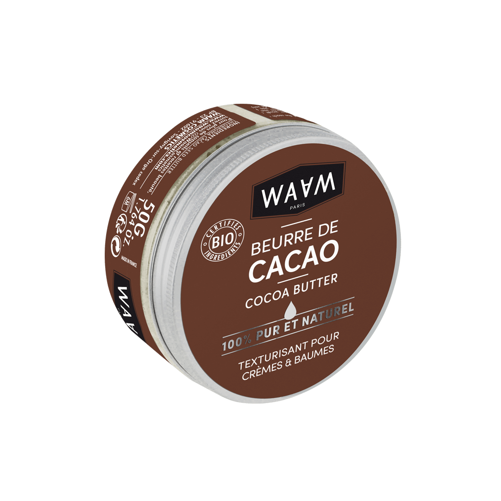 Beurre de Cacao BIO qualité cosmétique - Naturals&Co - La Magie du