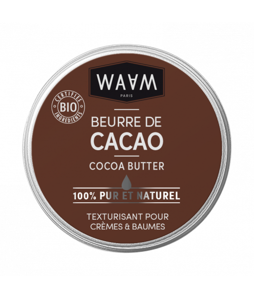 BEURRE DE CACAO BRUT, Beurre végétal BIO