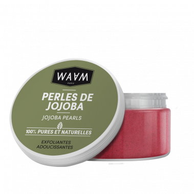 Perles de Jojoba - Gommage exfoliant visage, cuir chevelu | WAAM Cosmetics