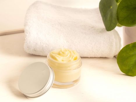 La crème pour le visage