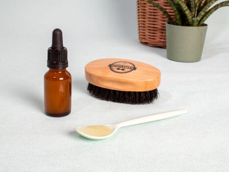 Lotion sans rinçage pour la barbe