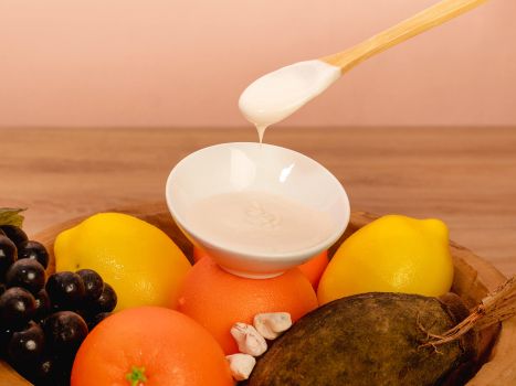 Masque visage cocktail de vitamines