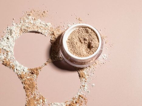 Poudre matifiante maison visage