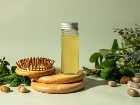 Sérum raviveur de couleur au lin