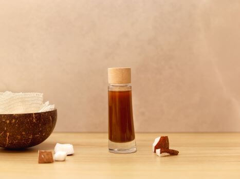 Huile de douche gommante pour le corps