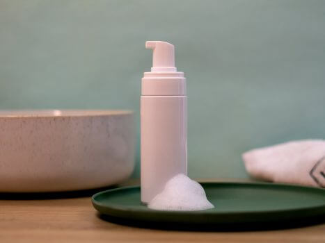 Mousse nettoyante
