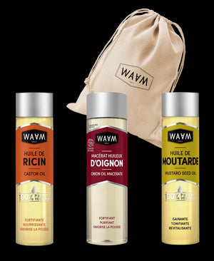 Trio huiles Pousse des cheveux