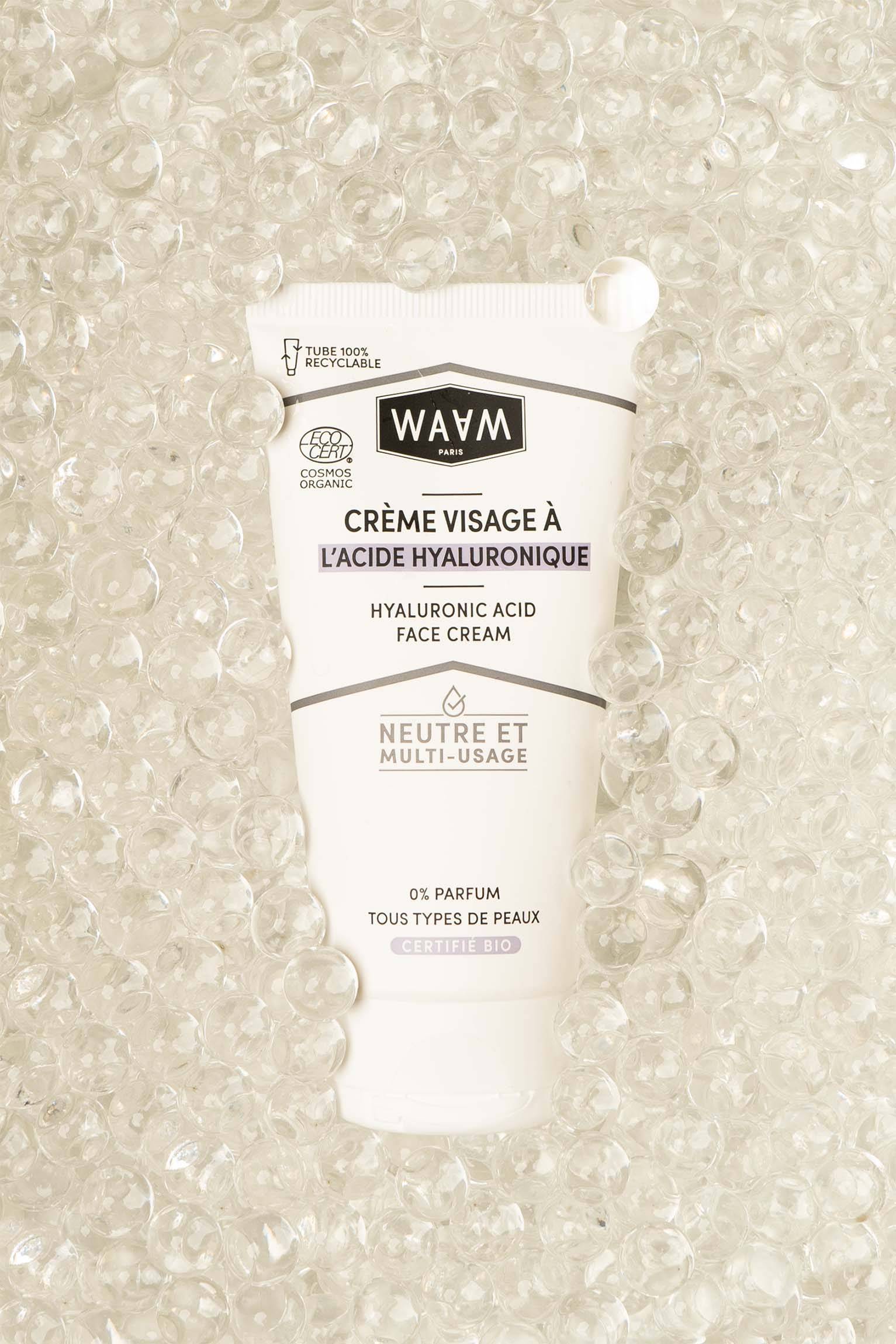 Hyaluronic Acid Face Cream - Neutral, 0% fragrance | WAAM Cosmetics