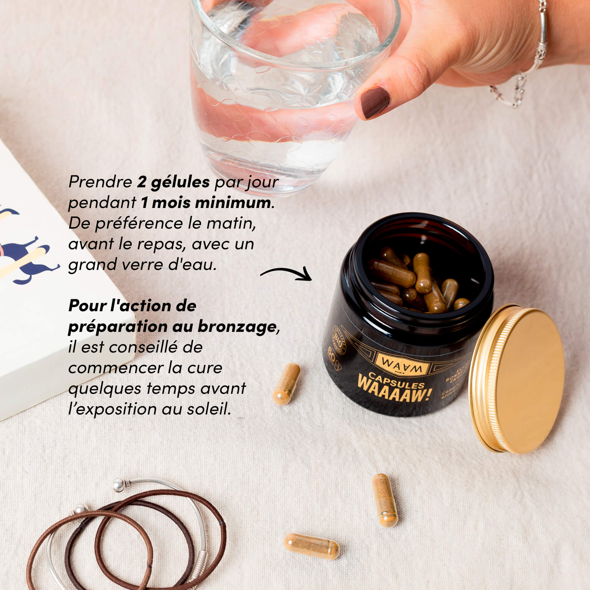 Gélules Bronzage WAAAAW!
