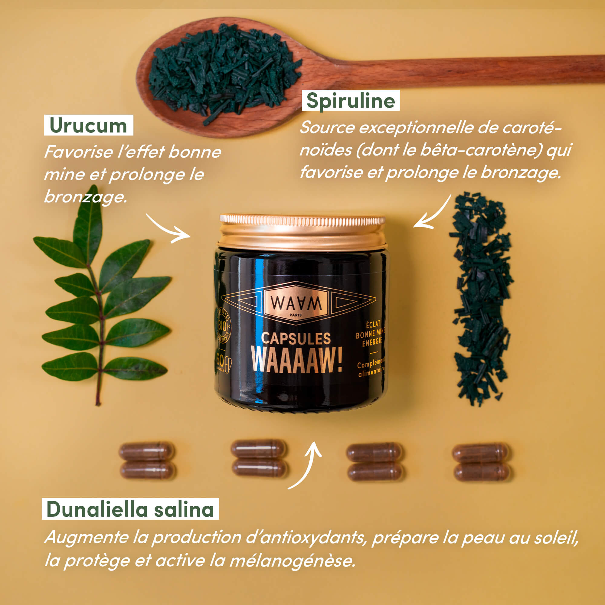 Gélules Bronzage WAAAAW!