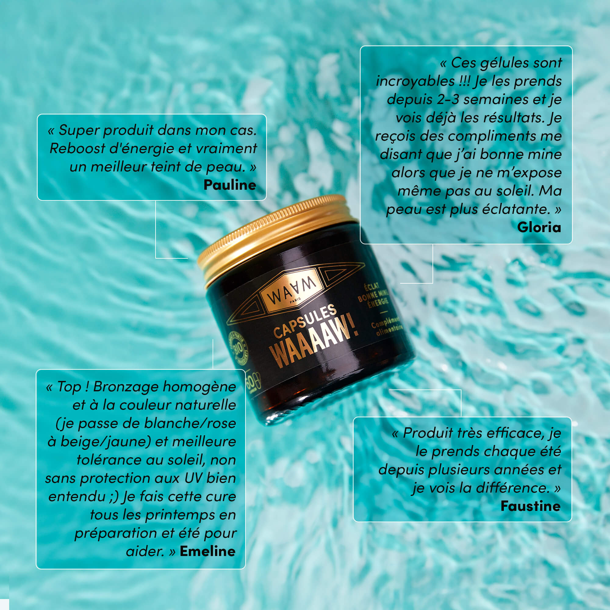 Gélules Bronzage WAAAAW!