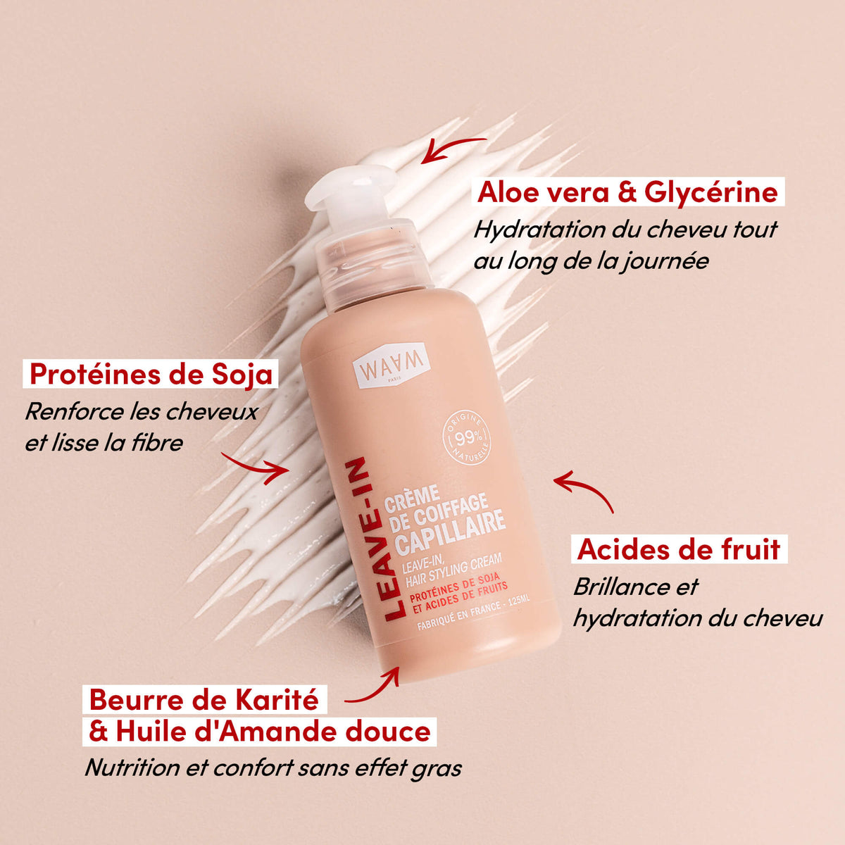 Crème de Coiffage Capillaire