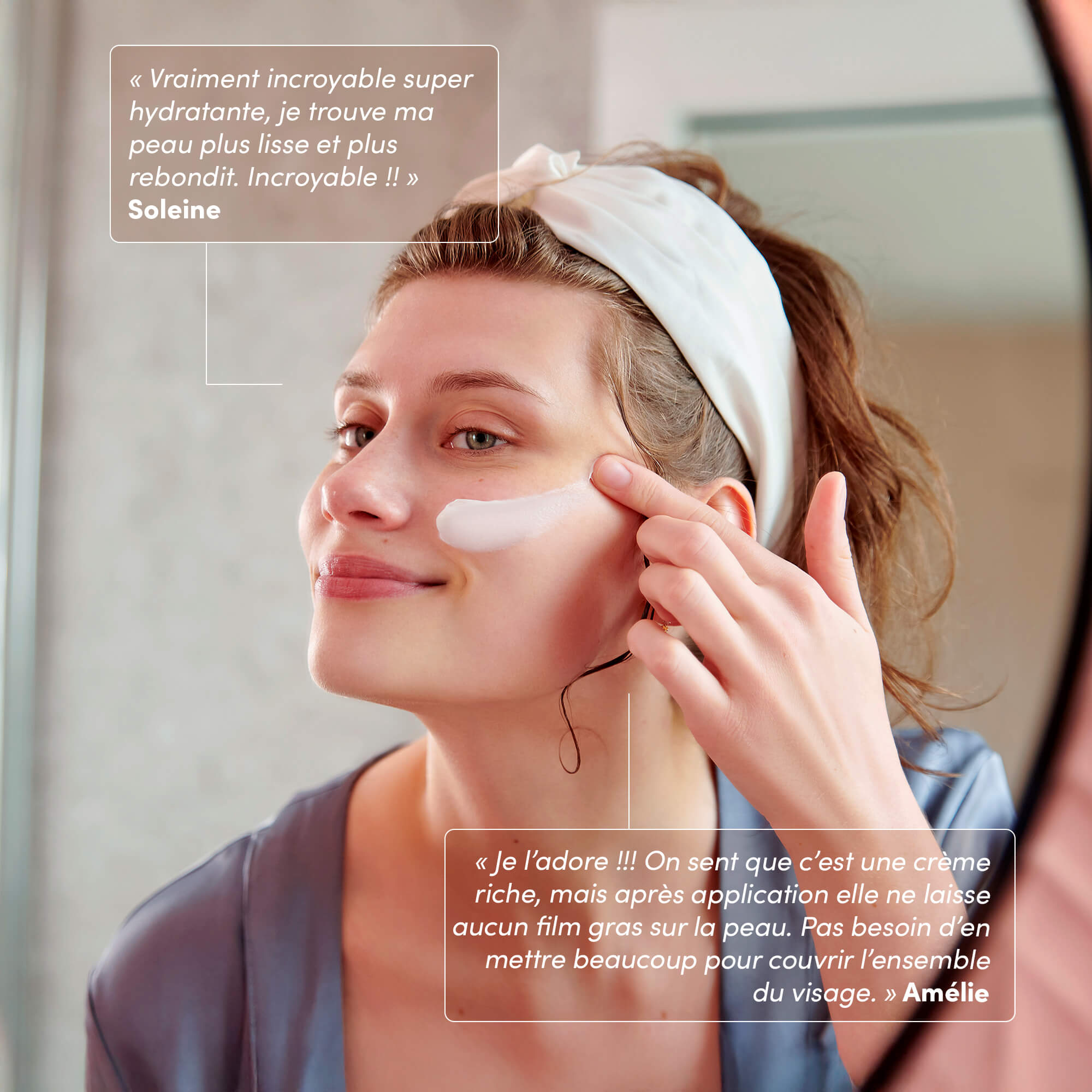 Crème Visage à l'Acide Hyaluronique