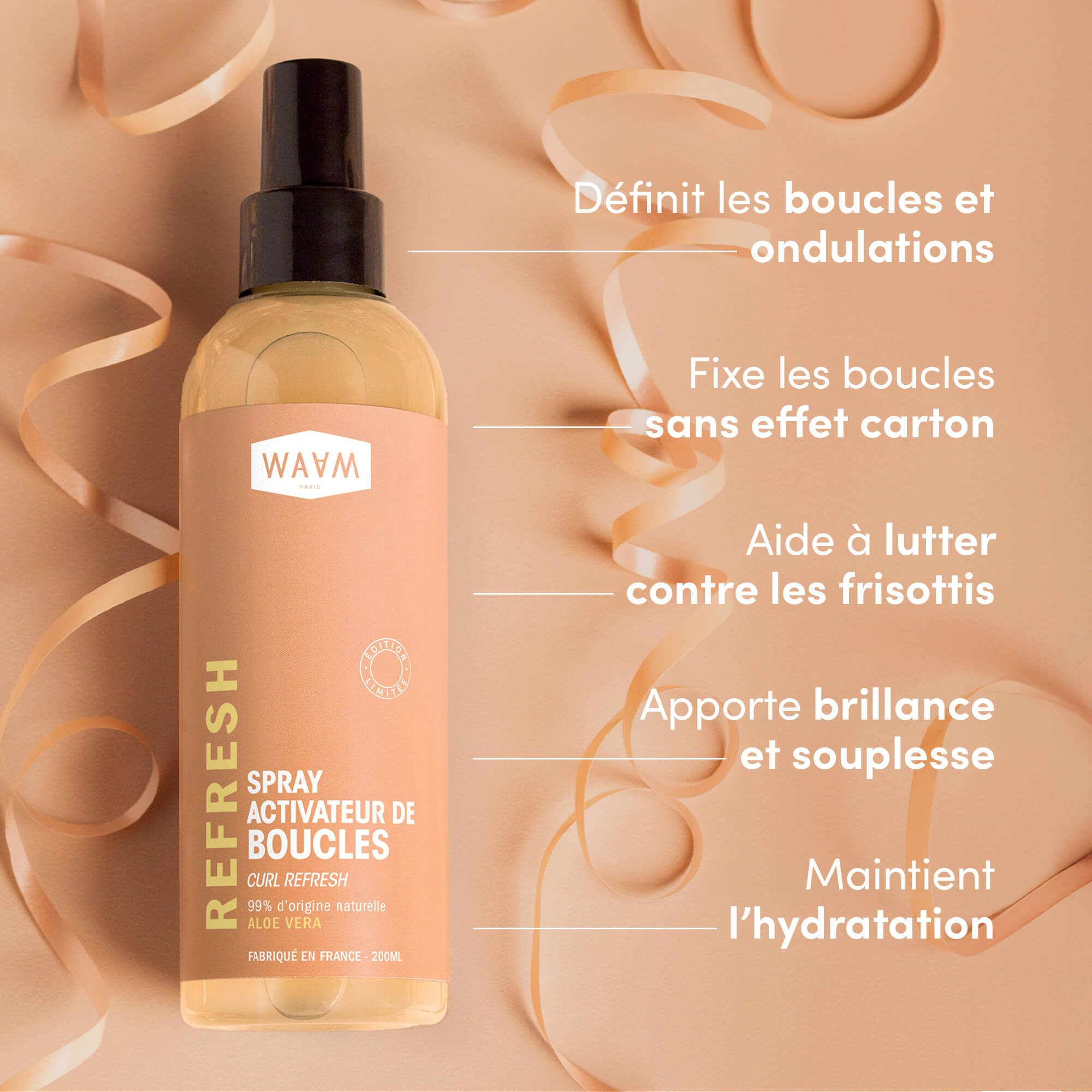 Spray Activateur de Boucles