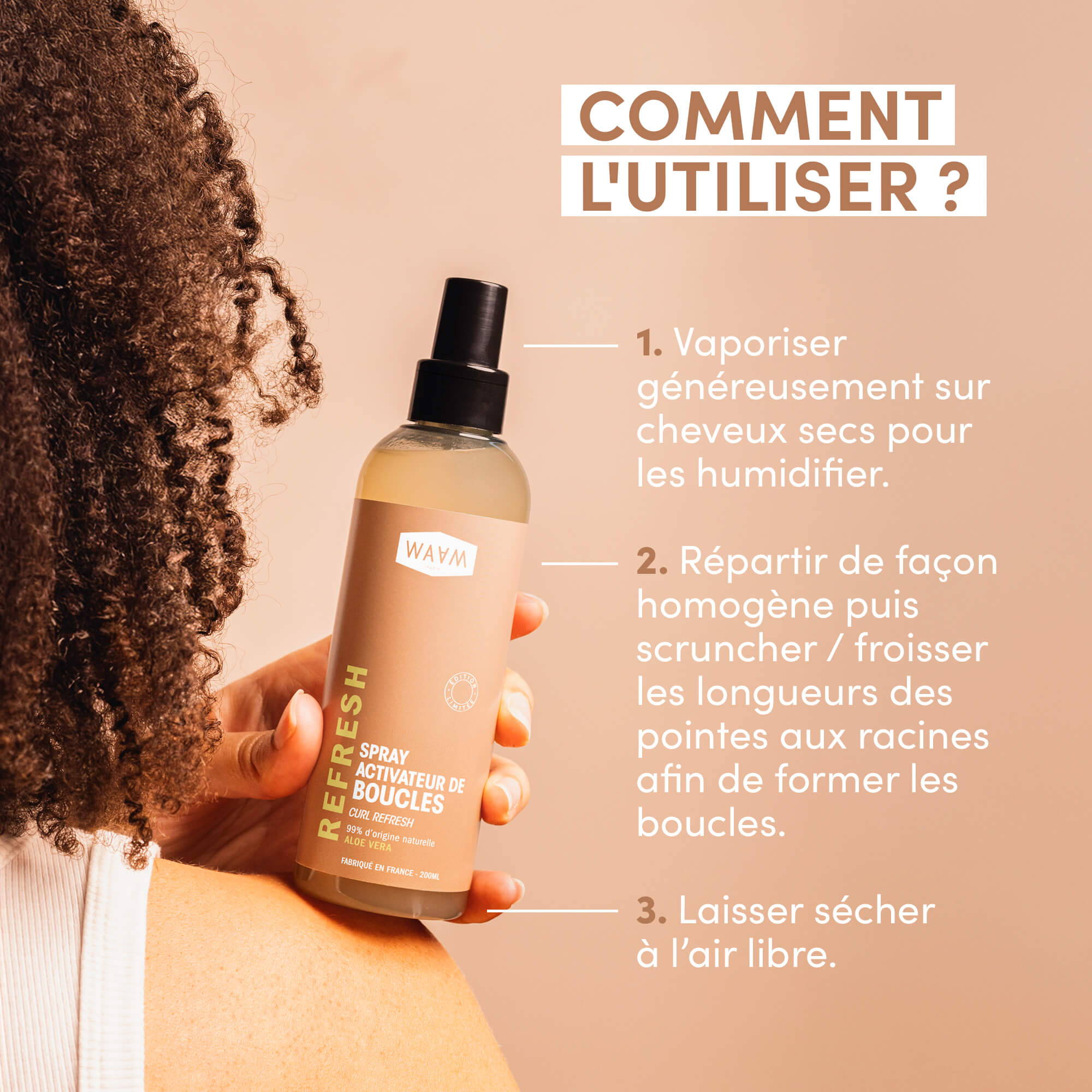 Spray Activateur de Boucles