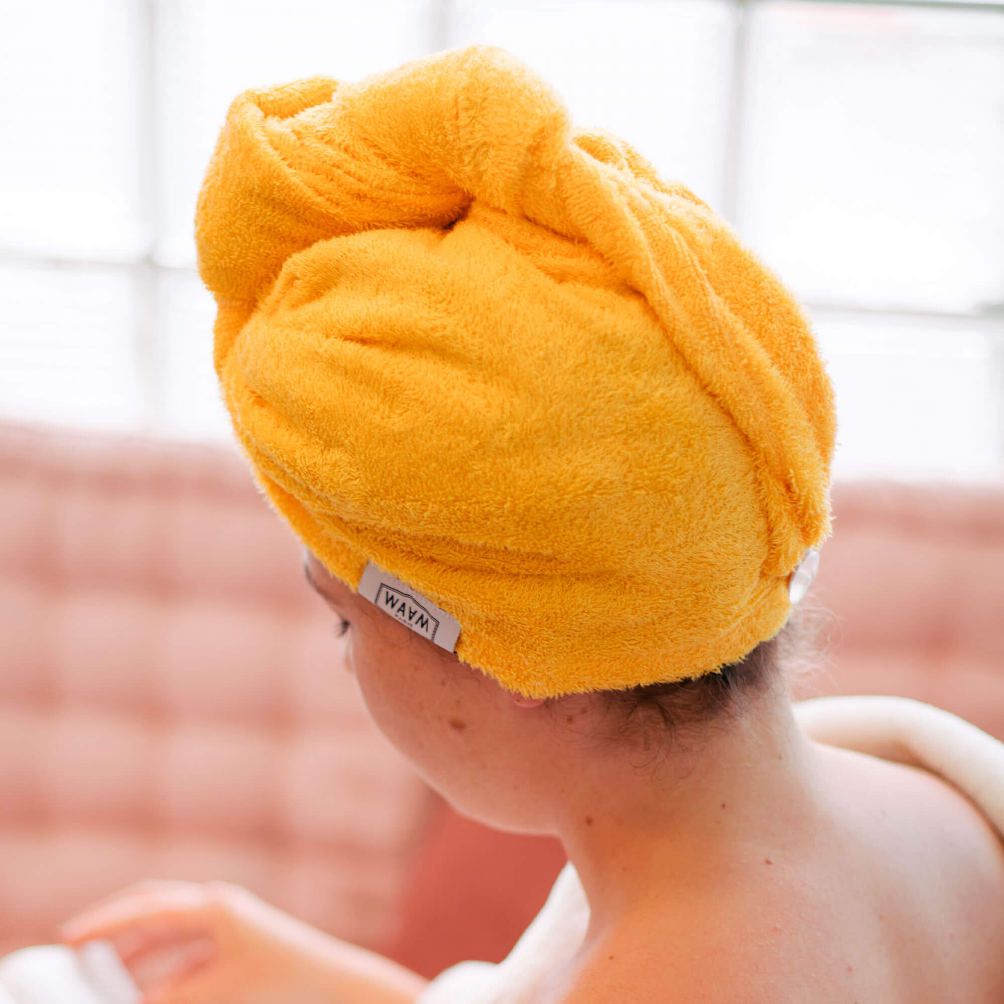 Serviette cheveux en bambou