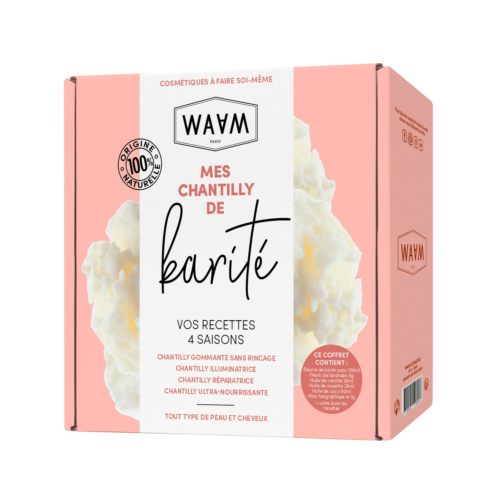 Coffret « Mes chantilly de karité »