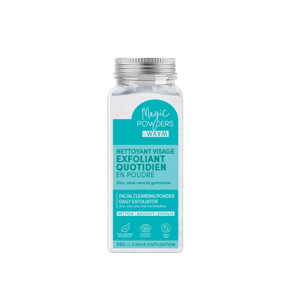 Nettoyant Visage Exfoliant en Poudre BIO
