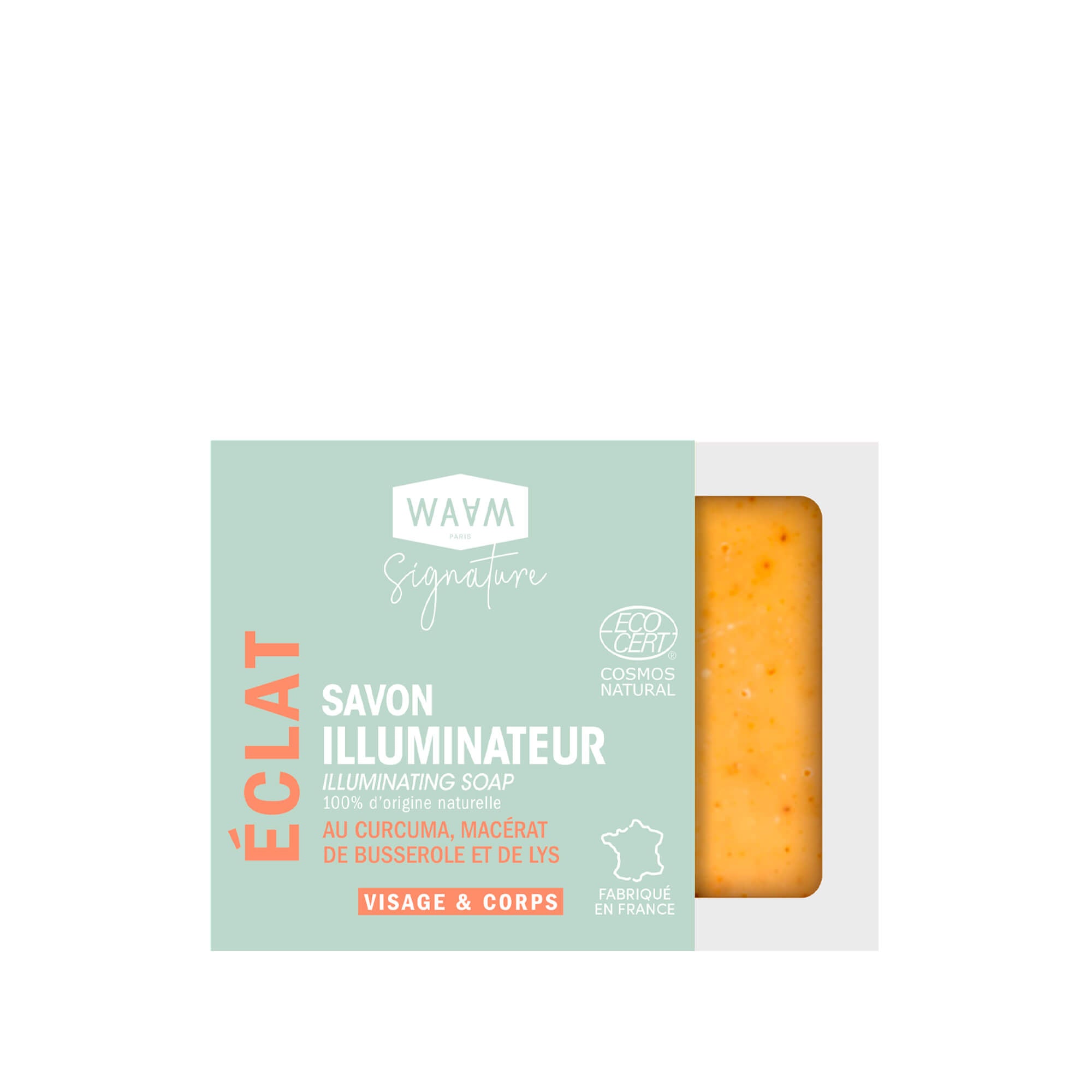 Savon illuminateur au Curcuma