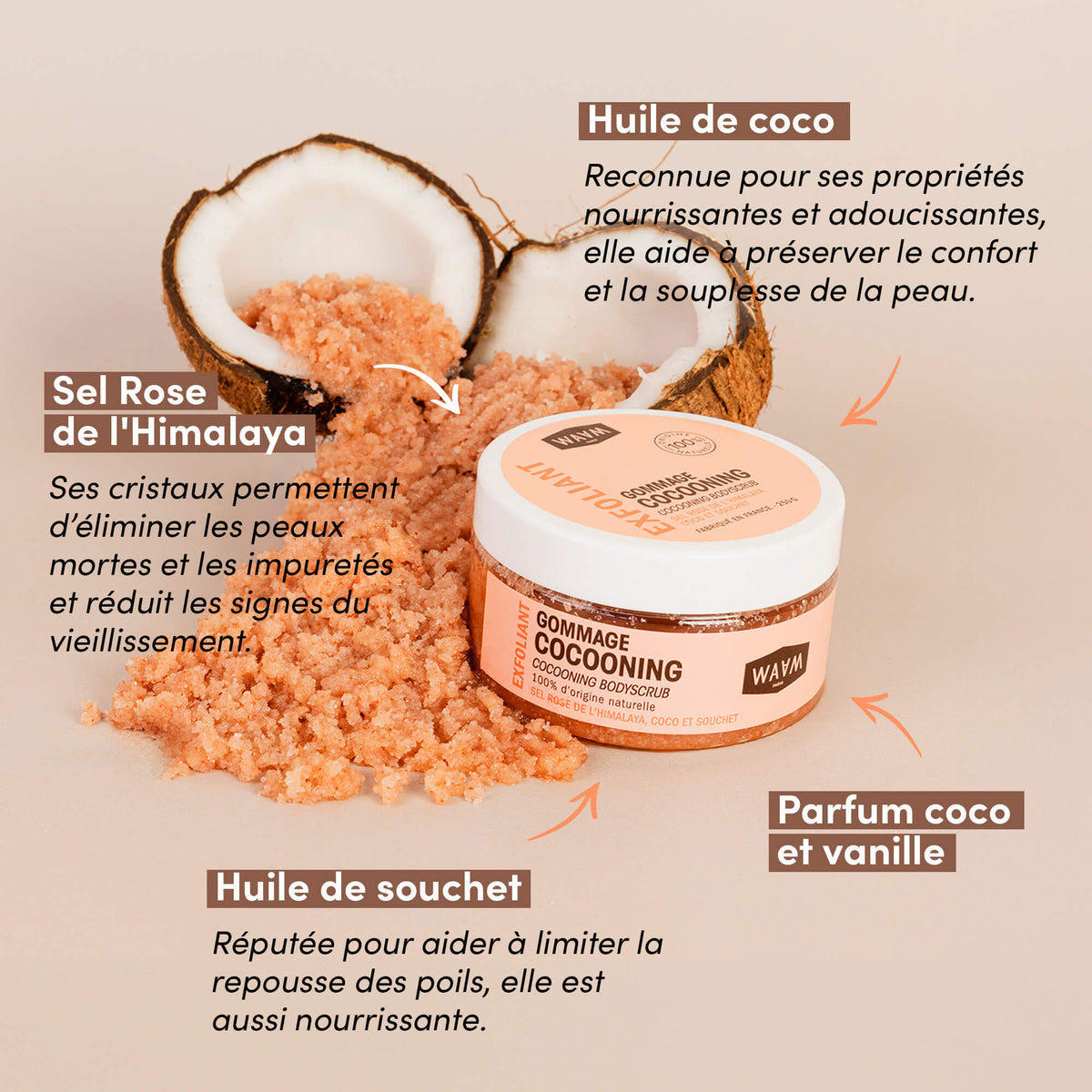Gommage Cocooning au Sel Rose
