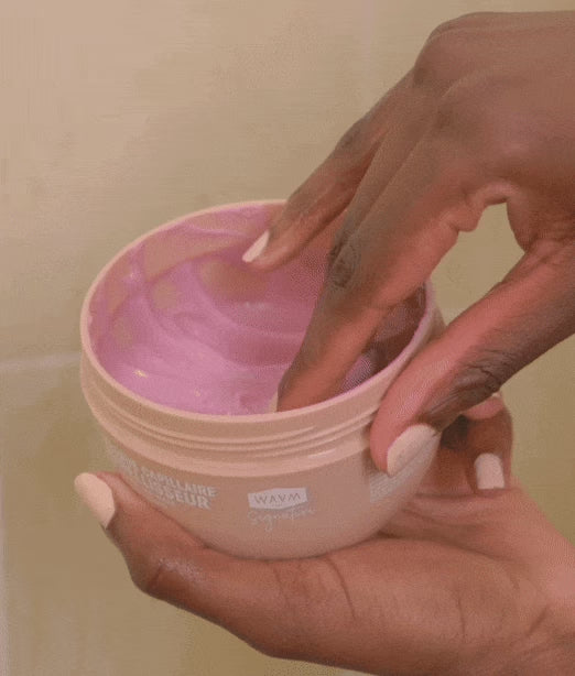 Load video: Beautifying hair mask