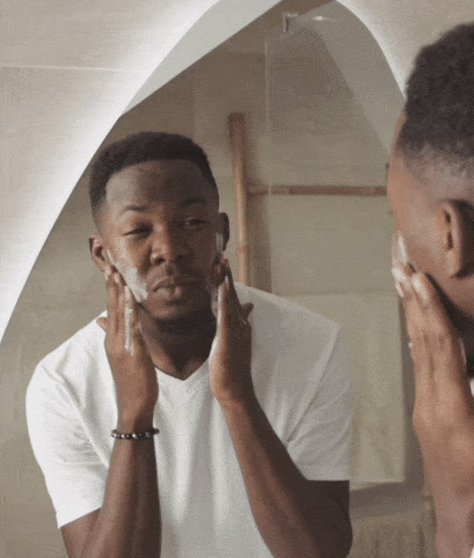 Load video: Anti-blemish powder facial cleanser
