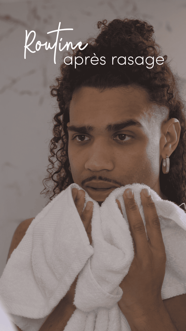 Astuce barbe avec le gel de lin et l'huile de Ricin