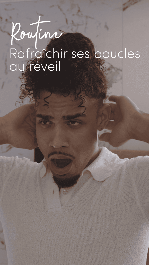 Rafraichir ses boucles au réveil avec le gel de lin